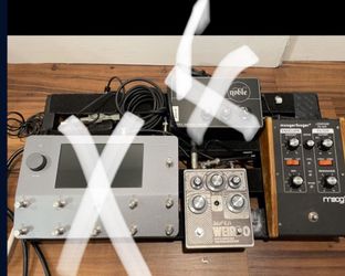 Guitar Pedal Board Set