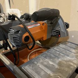 Rigid Wet Tile Saw