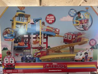 NEW- Disney Junior Firebuds Headquarters 