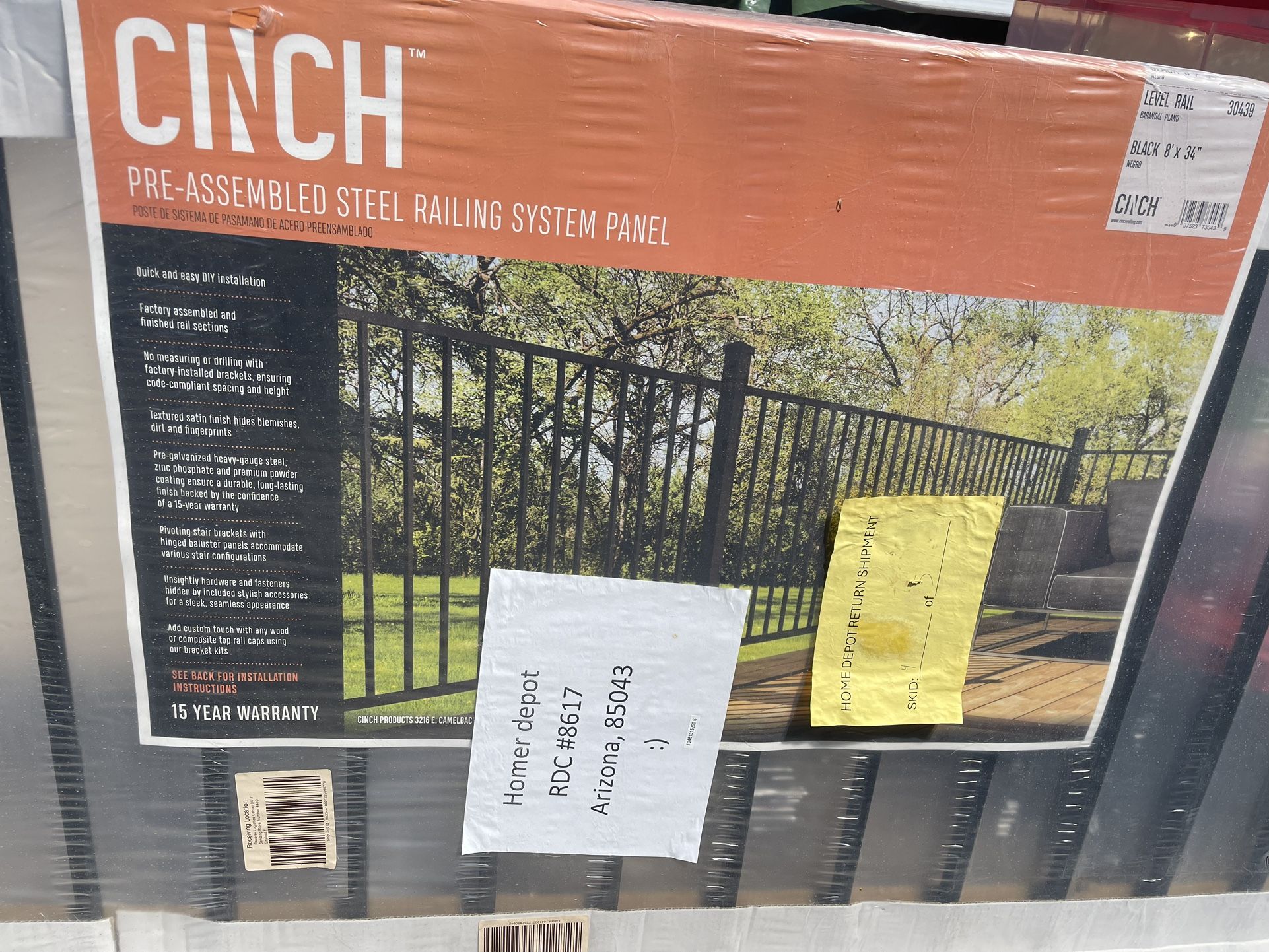 Fence 8’x 34”