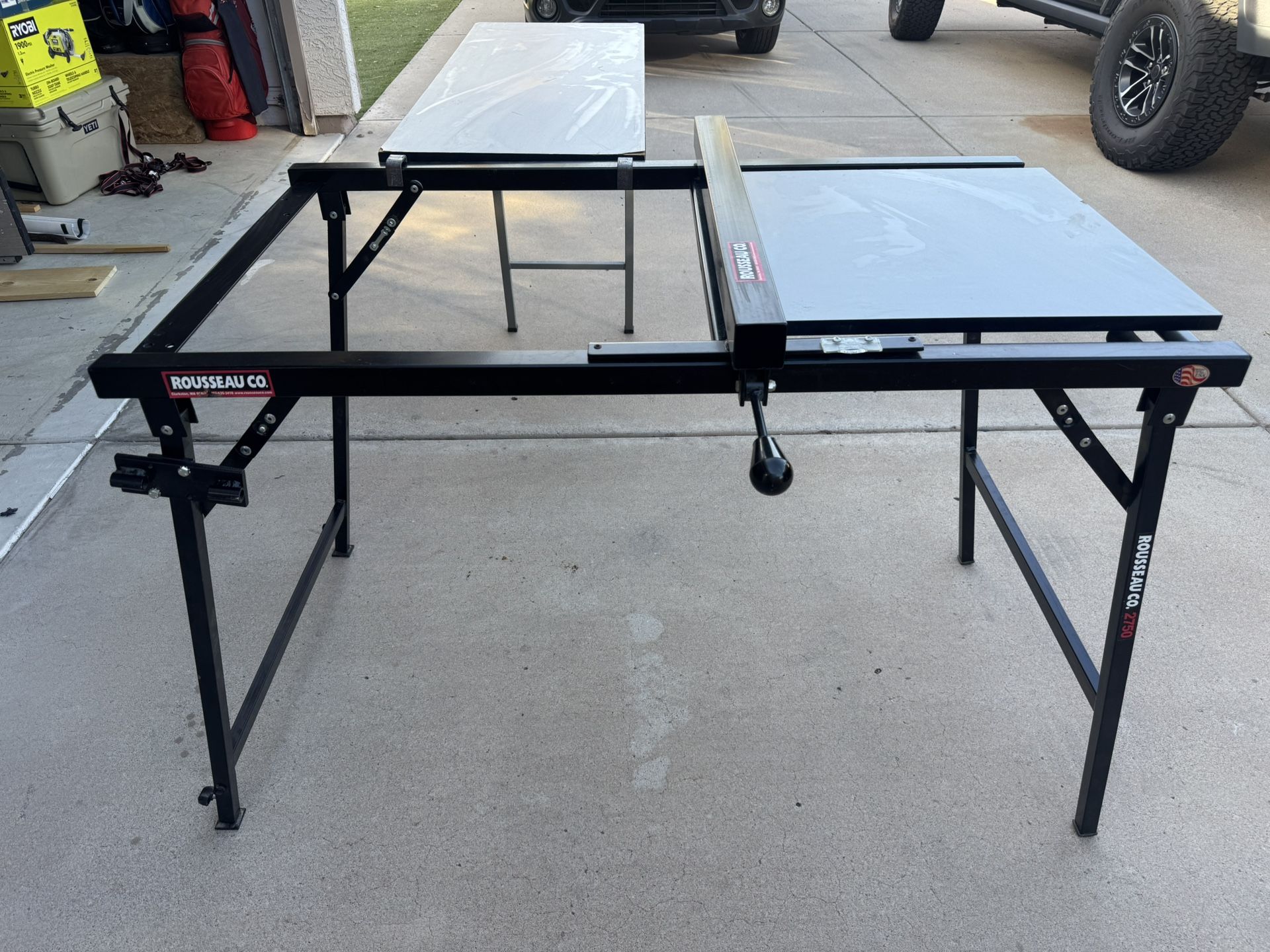 Rousseau #2750 Portable Saw Stand.