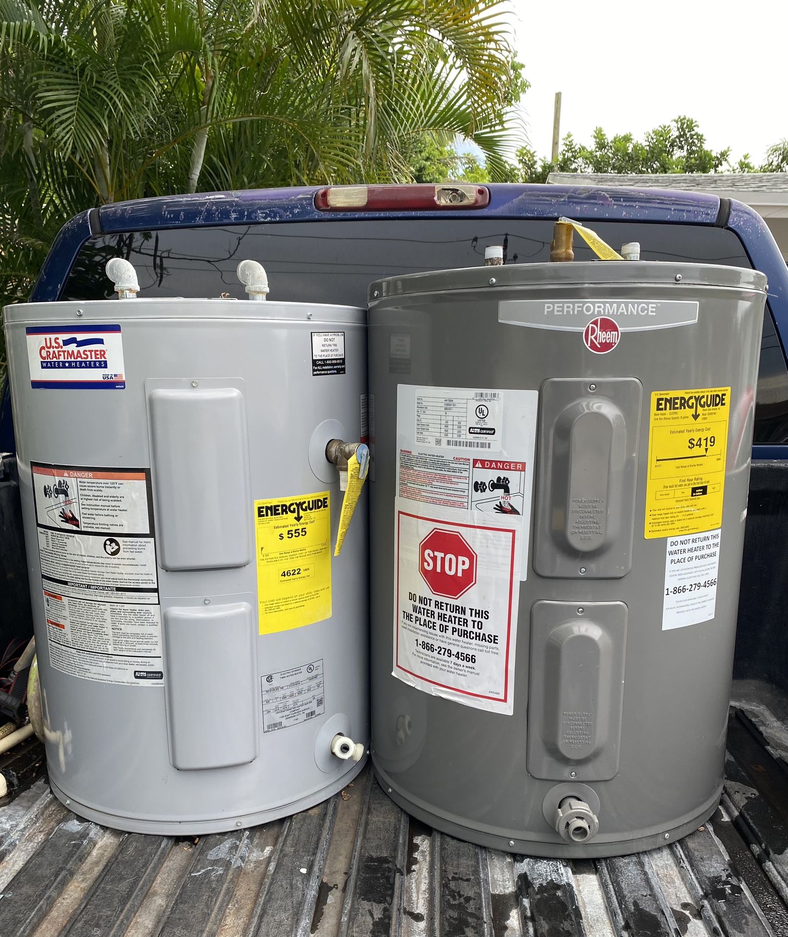 Water Heater Rheem Quality Like New for Sale in Fort Lauderdale, FL -  OfferUp