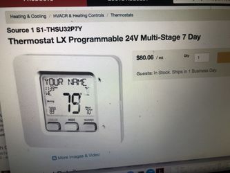 Thermostat- digital works perfectly!