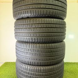 V192  275 40 21 107V  Pirelli  Scorpion Verde  4 Used Tires 90% Life 