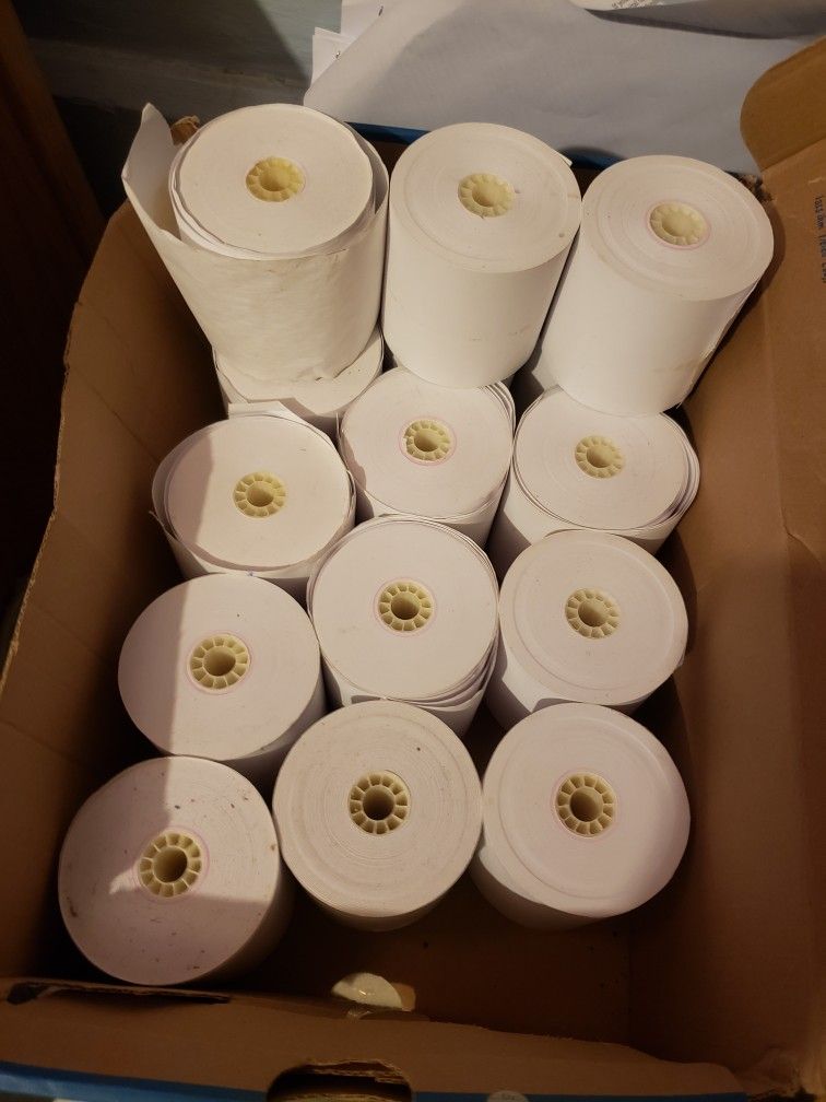 15 Paper Rolls 3" Wide