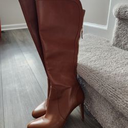 Nine West Caramel Color Boots 