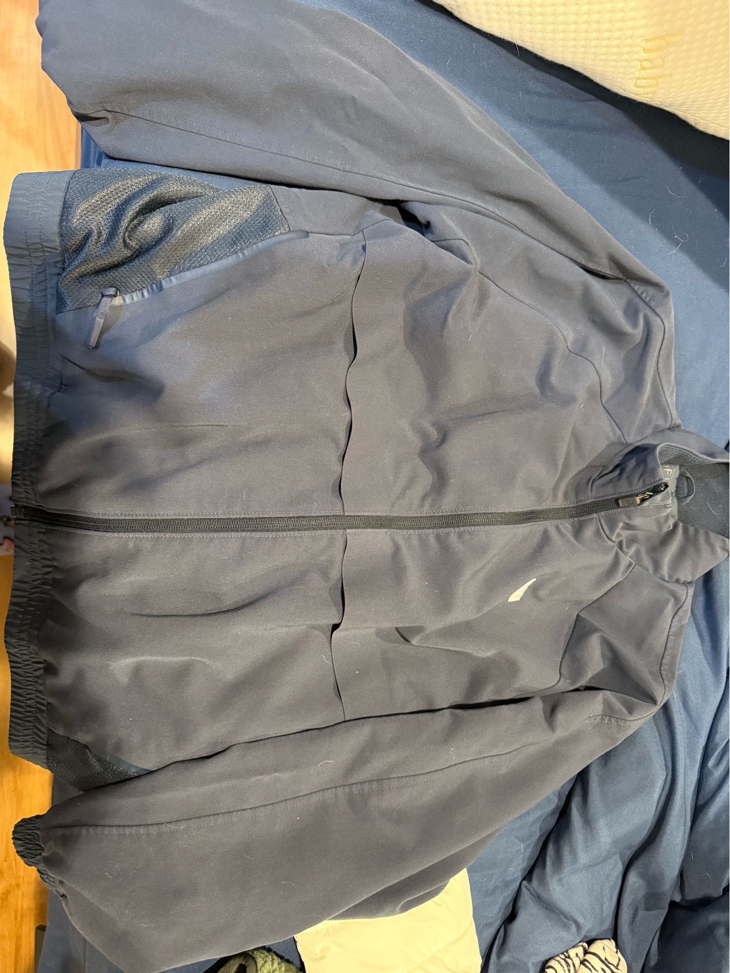 Figs Scrub Jacket-Navy Blue
