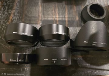 MSC Nikon Lens Hood 🌟$5 each or $20 for the whole lot✨️