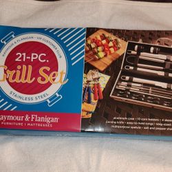 Stainless Steel Grill Set