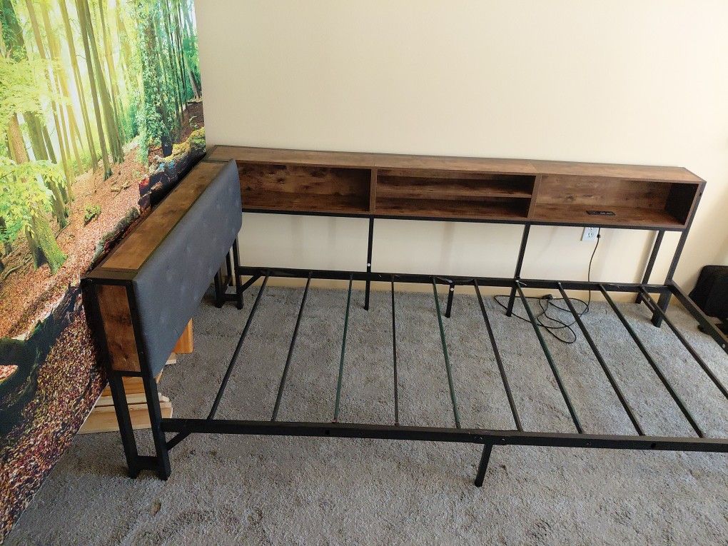 Twin XL CORNER Bed Frame Free PENDING 
