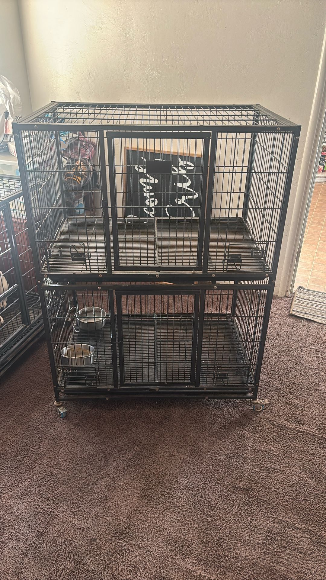 Dog Crate Stackable