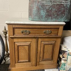 Victorian Oak Small Dresser