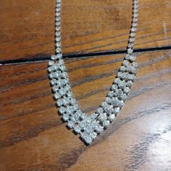 Rhinestone Necklace