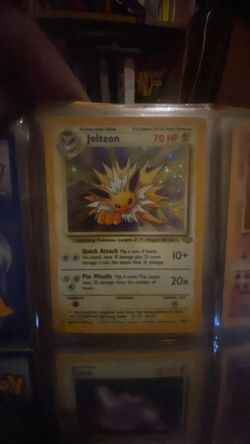 Jolteon Jungle Set 1999 Excellent Condition