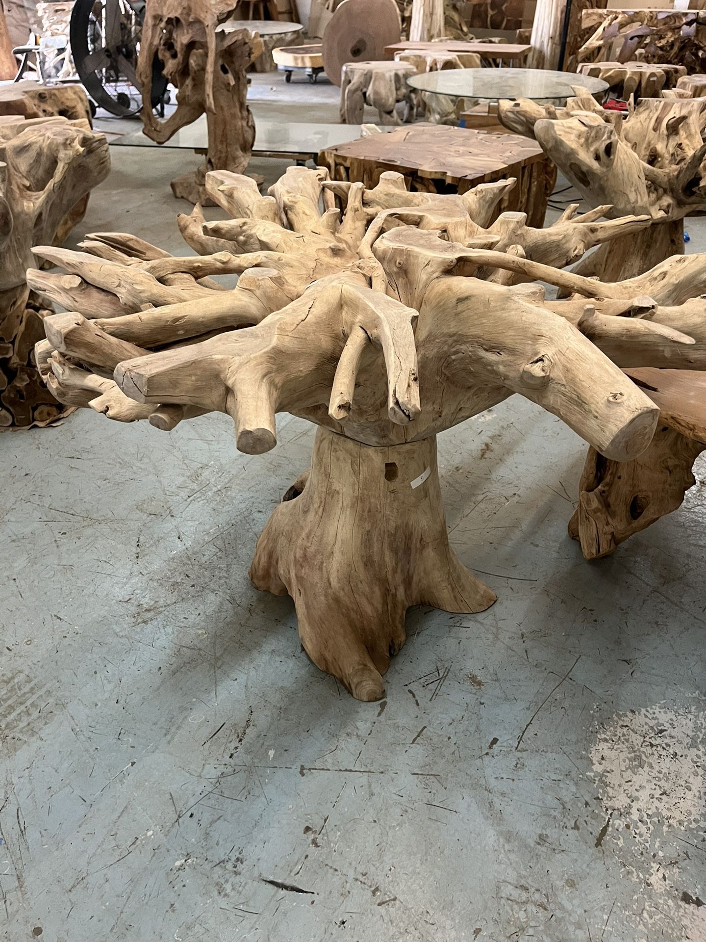 Teakwood Base For Dinner/Breakfast Table