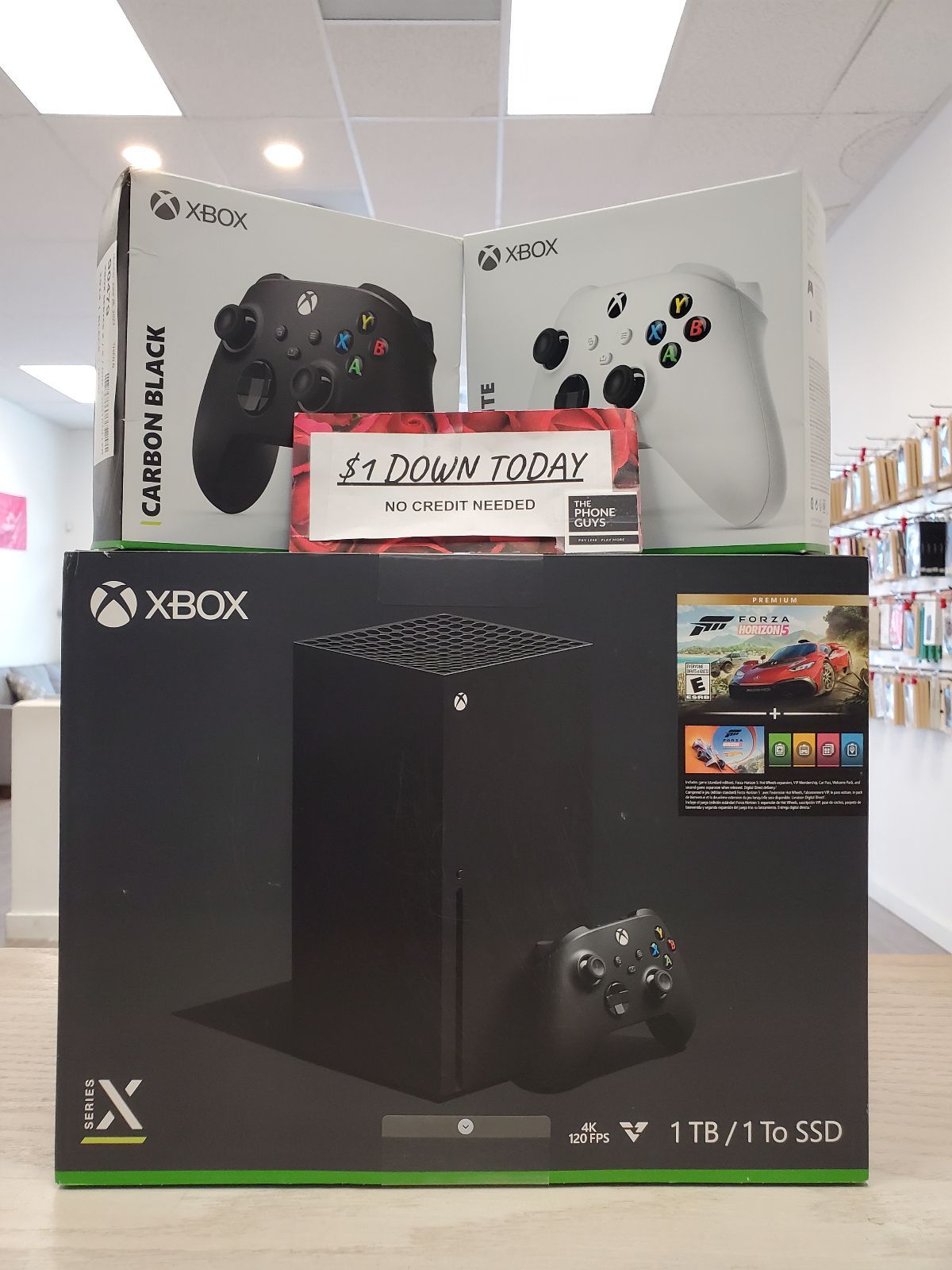 ๐จ Xbox Series X 1TB Deal Drop โ Just $579 with $1 to Take It Home Today! Save $150 vs Retail + Warranty