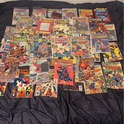 Spider-man & Dc Comic Collection Vintage 