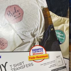 DIY Transfers- Iron On 