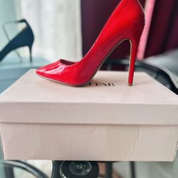 PUMPS JODA RED HEELS 