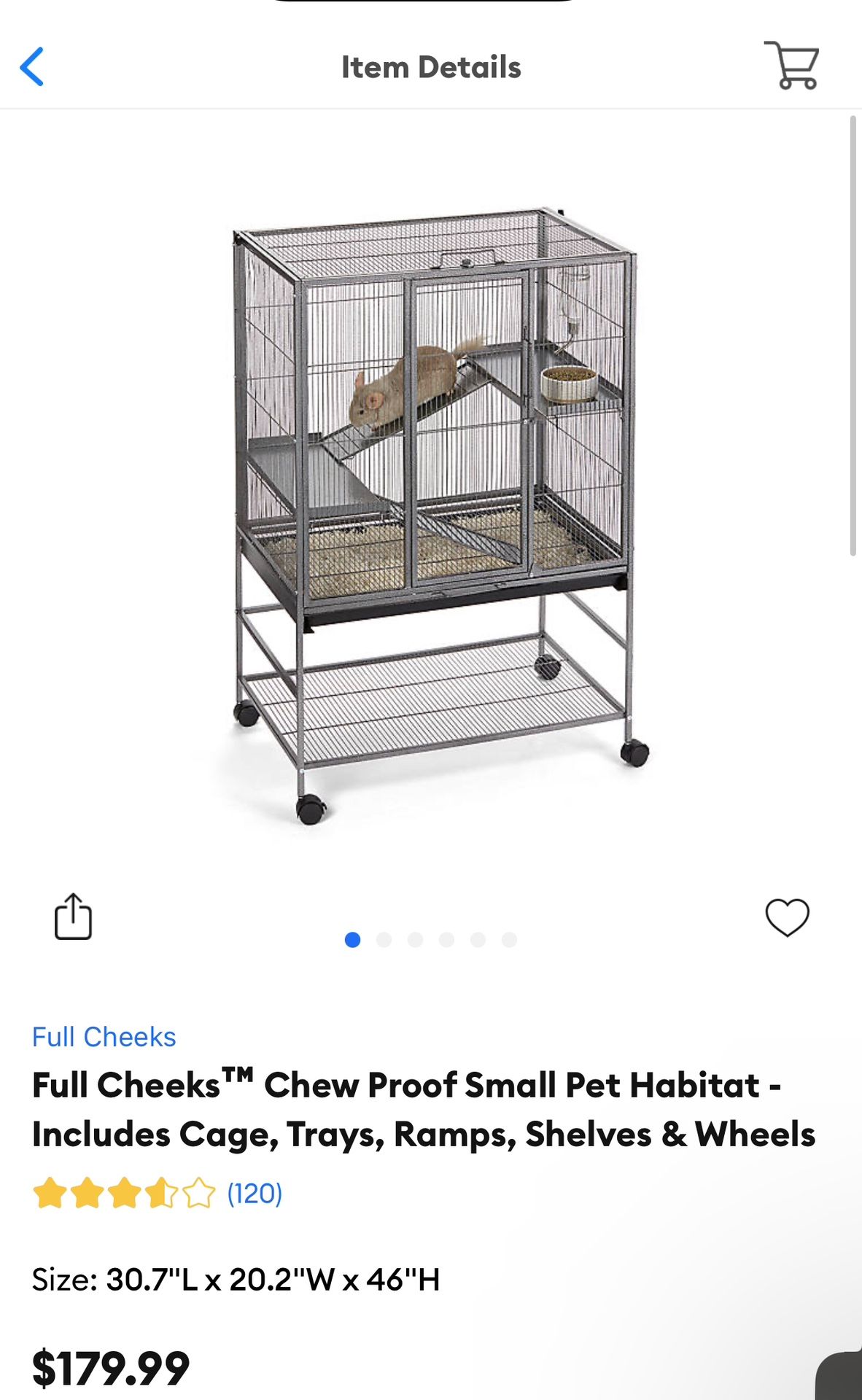 Chinchilla Cage
