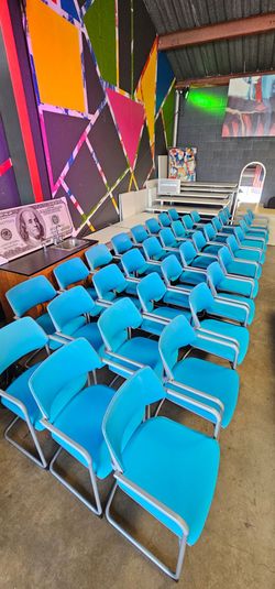 Qty. 100 Steelcase QiVi Sled Office Chairs  **Each**