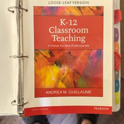 K-12 Classroom Teaching Textbook
