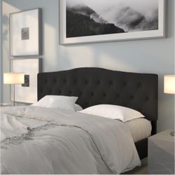king size - Cambridge Tufted Upholstered headboard only