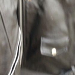 Motorcycle Jacket Black Classic Very Nice 