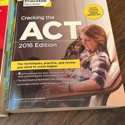 ACT/SAT PREP BOOKS - $20 Set