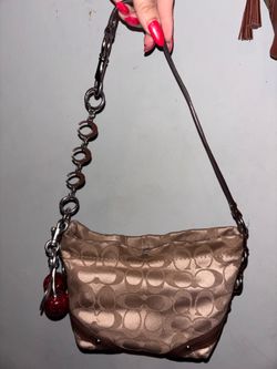 Mini coach shoulder bag