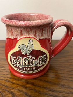 Egg Harbor Cafe Stoneware Coffee Mug