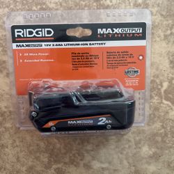 Rigid 18v Lithium Battery 2.0ah