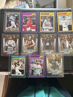 Celebration Baseball Cards 