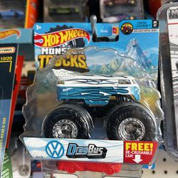 Hot Wheels Volkswagen Drag Bus Monster Truck