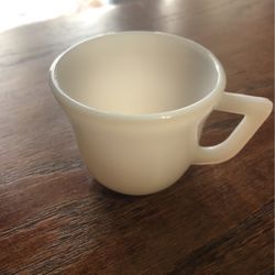 Vintage Milk Glass Demitasse’s Tea Cup