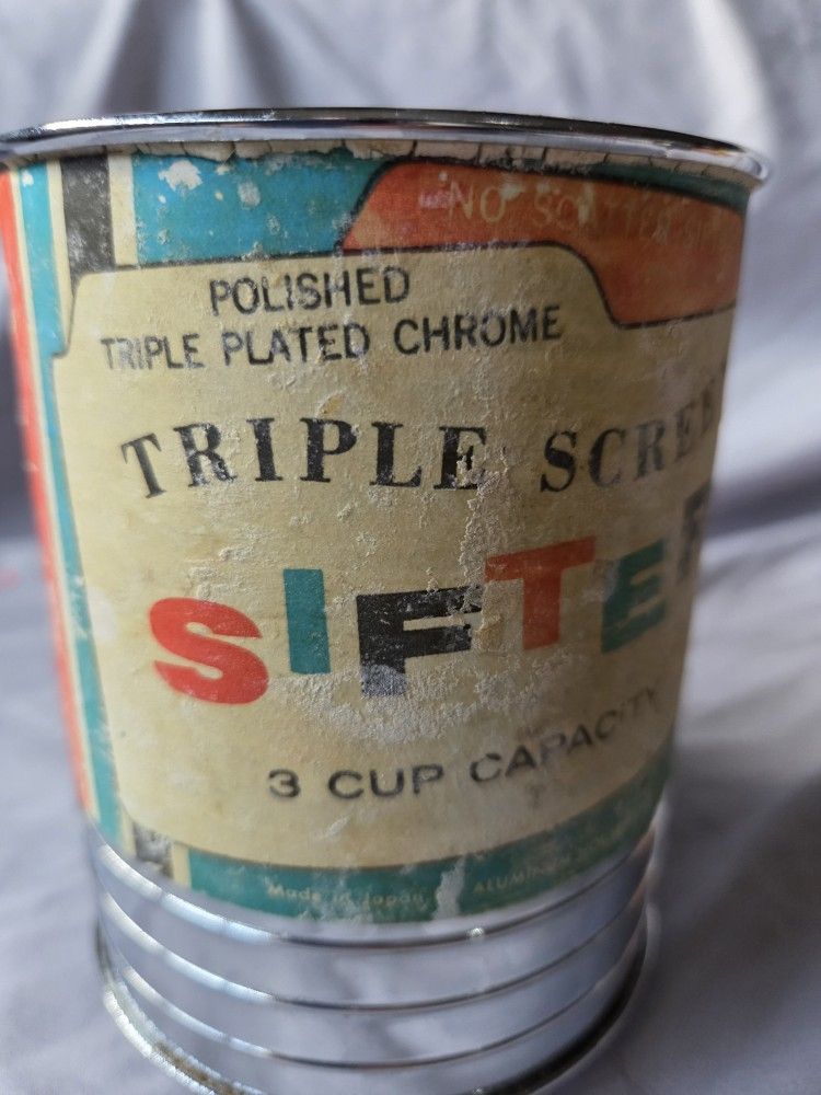 Vintage Flour Sifter