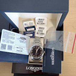 Longines Conquest Automatic movement New with box tag Swiss made Power Reserved 80 Hours Switzerland

