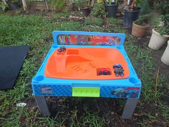 Hot wheel monster truck table