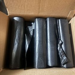 🗑️💪 10 Rolls 55–60 Gallon Heavy Duty Trash Bags (150 Count) – Commercial Grade – Made in USA 🇺🇸