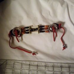 New Handcrafted Tube Choker Wood Bone