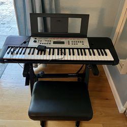 Yamaha YPT-260  Digital Keyboard With Stand And Seat
