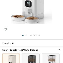Food dispenser for cat or small dog