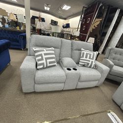 Recliner Sofa (Gray) 