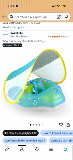 Baby Swimming Float Kids Pool Toys