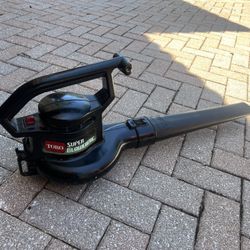 Toro 51585 Power Sweep Electric Leaf Blower, 7 Amp 2-Speed , Black , 160 mph Blower! Works great!