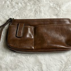 Vintage Brown Leather Wrislet