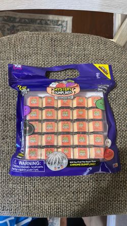 Mystery Dumplings (Extra Mini) Chrome Edition Blind Box Pack of 25