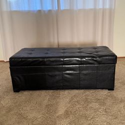 Bench with storage