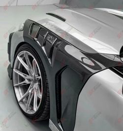 Fits BMW 3 Series G20 19+ Carbon Fiber Front Side Fender Cover Hood Panels Kits