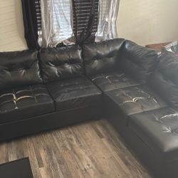 Black Sectional 